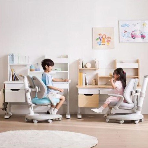 리바트 GLG 프라임 자녀가구 올인원 스마트 책상 방문설치, 화이트 상세 이미지 2