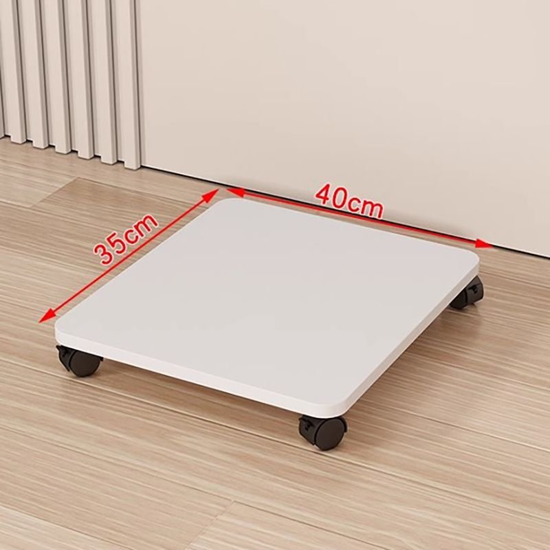 선반 프린터 서랍장 책상 사이드 복사기 이동식 복합기 받침대, 40x35x6.2 화이트 상세 이미지 1