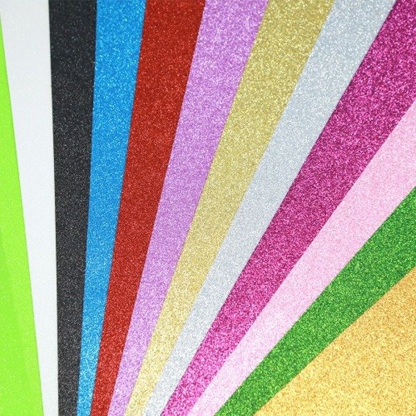 SJ 글리터 반짝이 EVA 폼 50x70cm 2T (12색 택1), 4. 분홍 상세 이미지 1