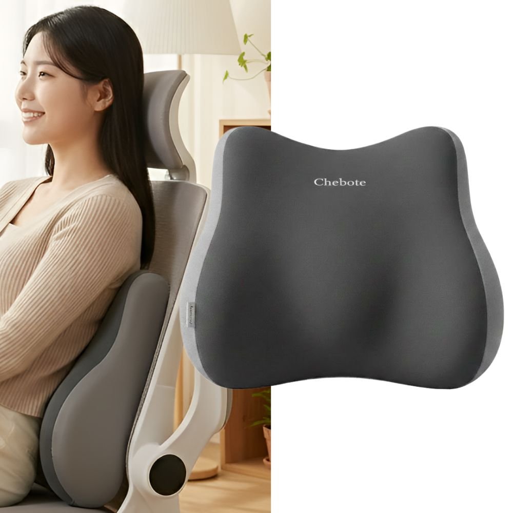 오르지 허리를 탄탄하게 받쳐주는 요추 지지대 쿠션, 블랙그레이할인 상세 이미지 1