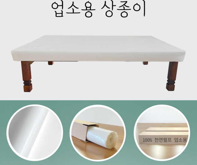 물에 강한 잘 찢어지지 않는 업소용 종이 식탁보 친환경 상종이 테이블보, 100개, 1세트