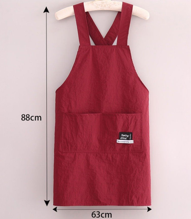 다퍼남 데일리 크로스 앞치마, 올리브그린, 1개 상세 이미지 2
