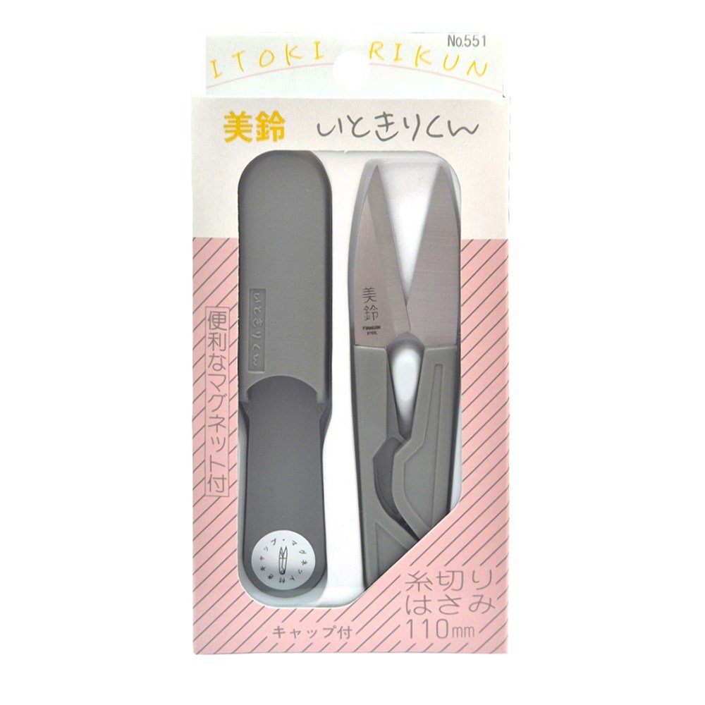 일제 미령 자석 캡 쪽가위 마그네틱케이스 쪽가위 고급쪽가위 휴대용 선물용 105mm 3색상, 그레이, 1개 상세 이미지 1