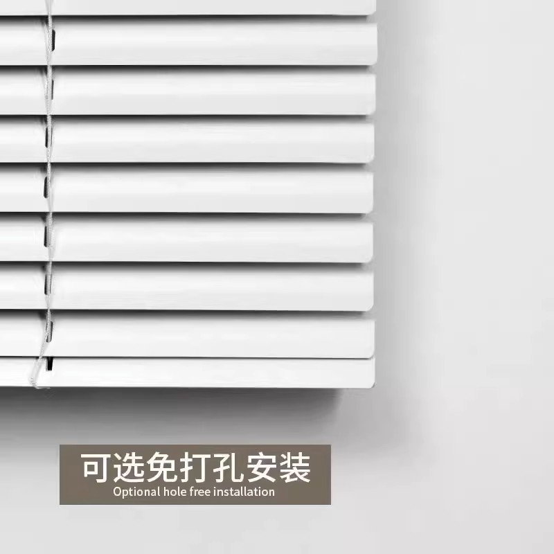 무타공 블라인드 압축봉 사무실 신축식무못 가리개 롤업 가정용 상세 이미지 1