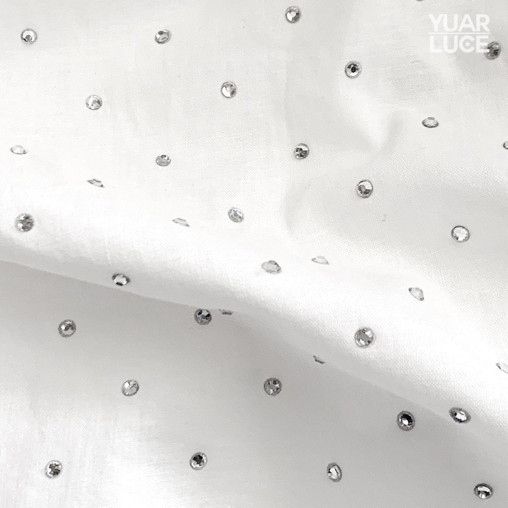 유아루체 4mm 도트 무늬 - 핫픽스 모티브 땡땡이 패턴 드레스 발레복 리폼 큐빅 의류전사지, 1개 상세 이미지 1