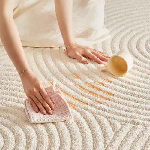 럭스 사계절 워셔블 비정형 타원형 러그 상세 이미지 1