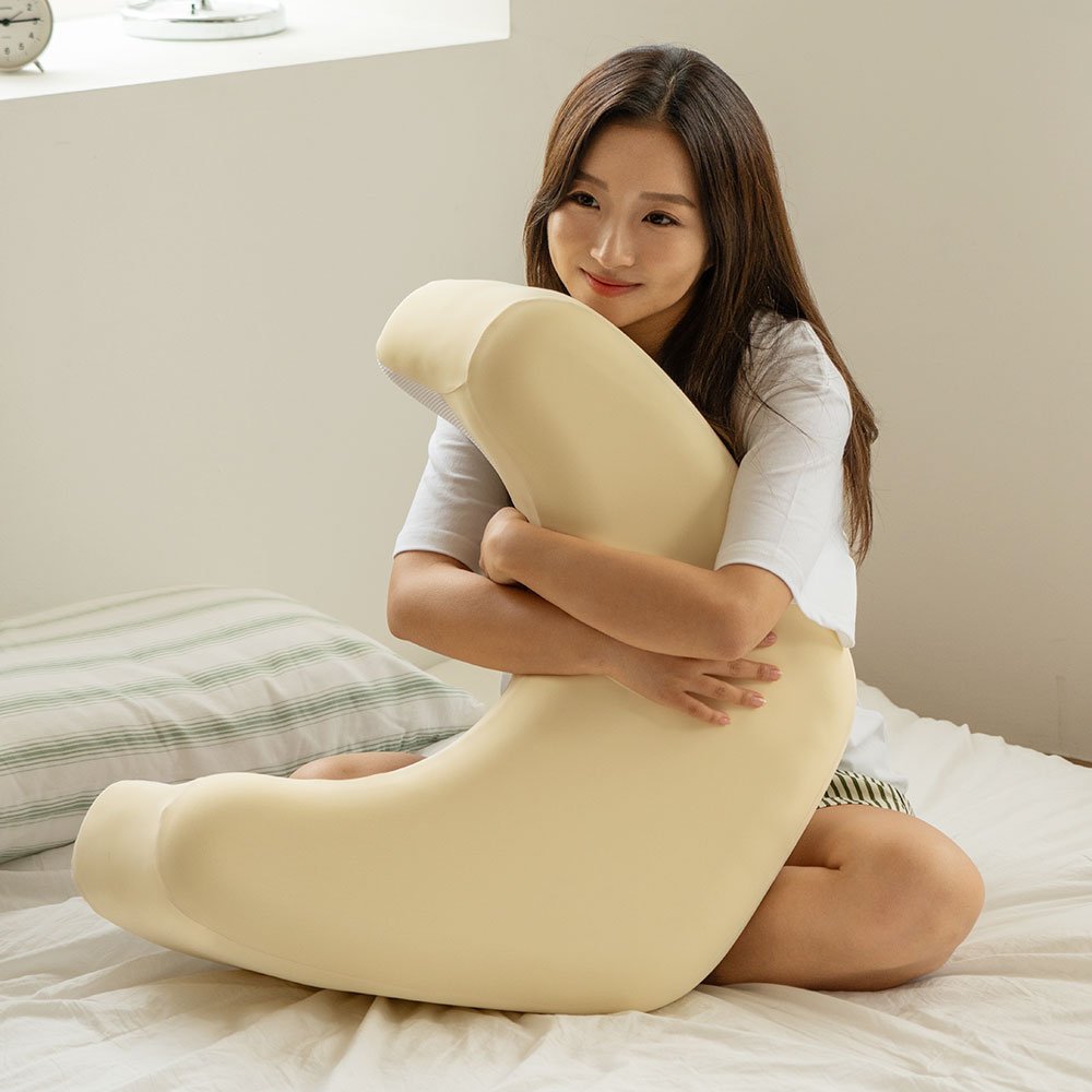 펌플렉스 레벨업쿠션150 어깨편한 뜨개질쿠션 독서쿠션 침대 소파 쿠션, 기본커버포함 상세 이미지 2